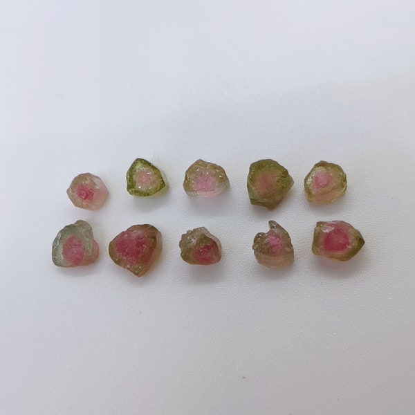 Watermelon tourmaline (pink-green) from Afghanistan (price per piece)