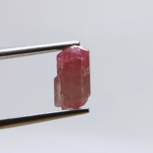 Rubellite (pink tourmaline) crystal from Afghanistan