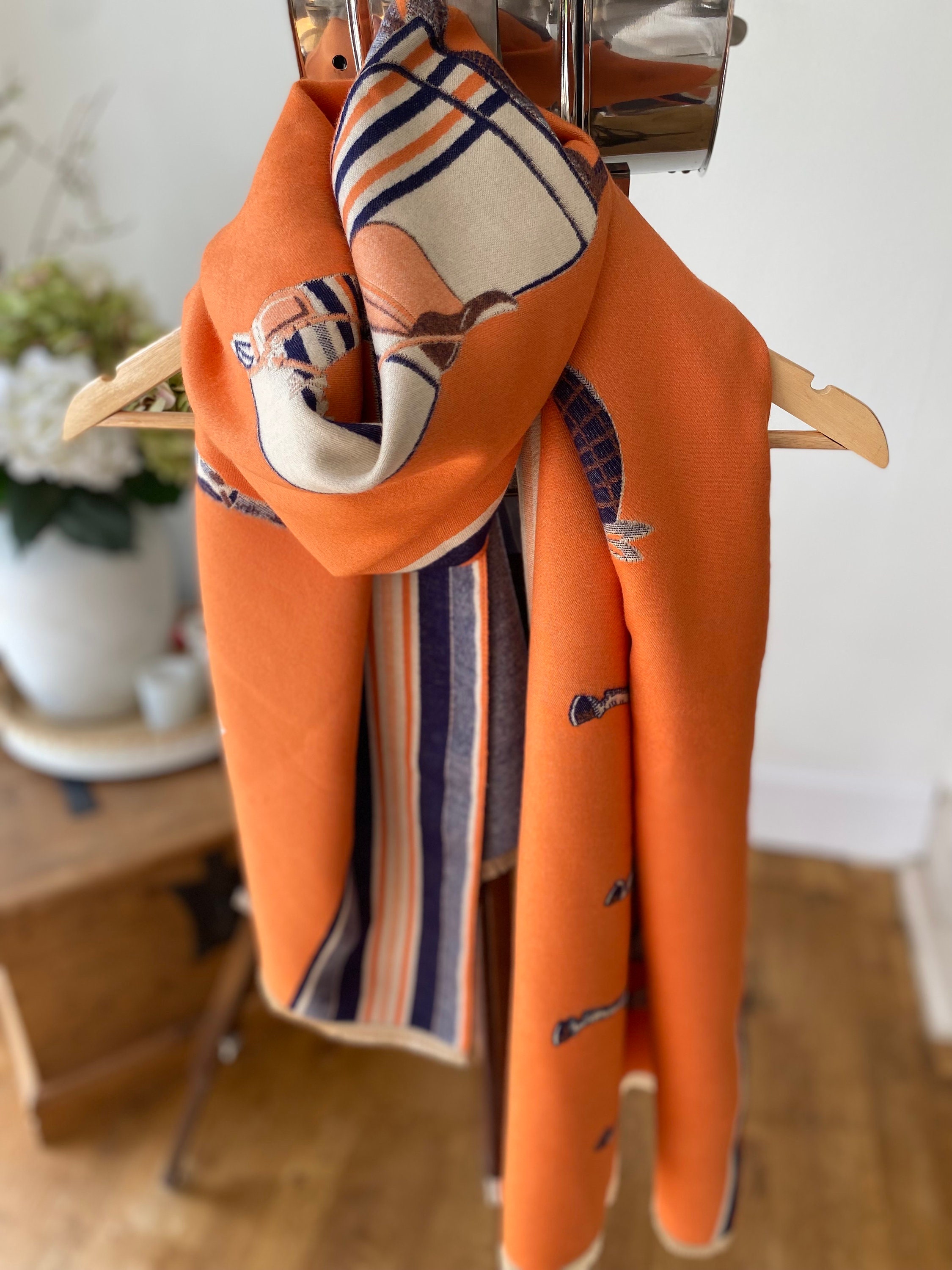 hermes scarf horse