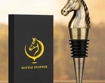 Horse Bottle Stopper - horse head bottle stop