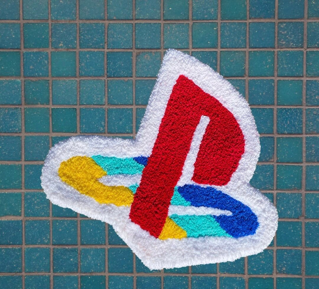 Playstation Logo Rug - Etsy