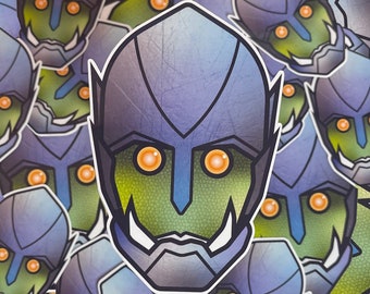 Reptilian Robot decal