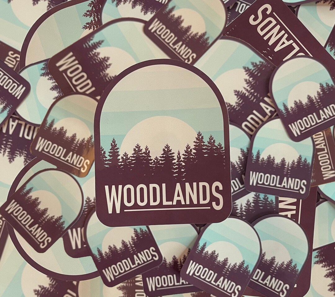 Woodlands Forest - Sticker, Waterproof, UV Resistant - Etsy