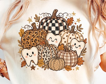 Dental Thanksgiving Shirt, Dentist Thanksgiving Tee, Fall Dental hygienist t-shirt dental office outfit dental squad tshirt cute dental gift