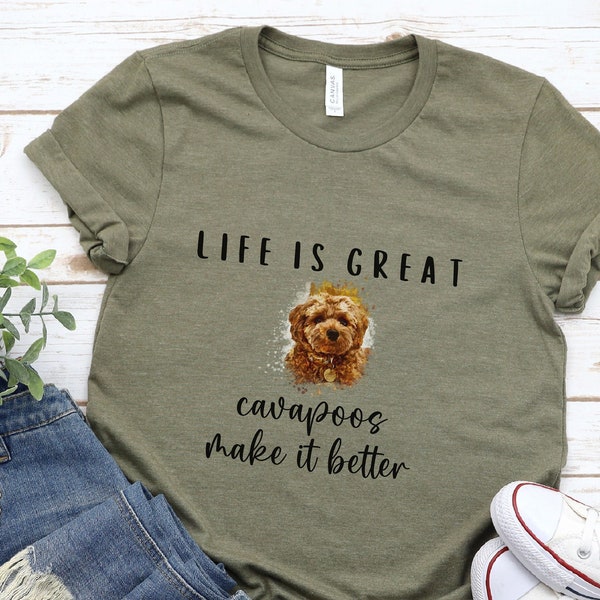 Cavapoo Dog Shirts, Cavapoo Mom Shirt, Cavapoo mom gift, Cavapoo Tee, Cavapoo Gift, Dog Mom Gift, Cavapoo lover gift, Cavapoo Dog Mom
