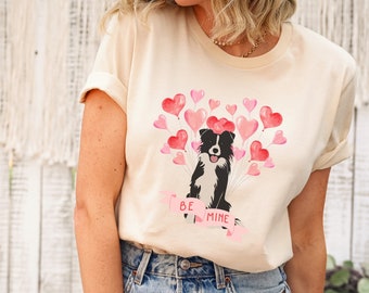 border collie t shirt, border collie shirt, collie lover gifts, dog lover shirts, border collie mom, border collie lover,valentine dog shirt
