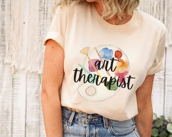 art therapist tees, art therapy t-shirt, art therapist shirt, art therapy shirt, art therapy, art therapy gift, art therapist, art therapy