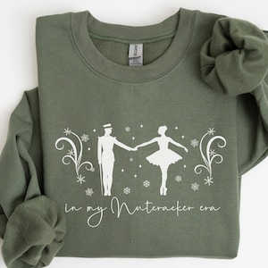 nutcracker mom shirt, nutcracker ballet sweatshirt, ballet mom sweater, ballet dance mom sweatshirt, ballet teacher shirt dance teacher gift