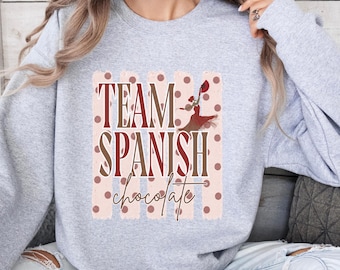 Spanish Chocolate Nutcracker 2026 Sweatshirt, Nutcracker Ballet Gifts, ballet core, Ballerina shirt, nutcracker ballet Christmas crewneck