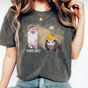 unisex possum shirt, opossum shirt gift, funny opossum shirt, cute opossum tee, opossum lover gift, opossum t shirt, possum t shirt,  possum