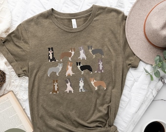 border collie t shirt, border collie shirt, border collie mom shirt, border collie lover shirt, border collie gifts, border collie breeds t