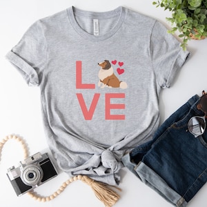 Sheltie Shirt, Sheltie Tee, Sheltie Gifts, Shetland Sheepdog, Sheltie mom gifts, Sheltie tshirt, Dog Lover shirt, dog lover gift,Sheltie Dog