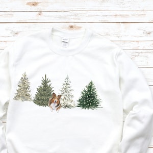 Sheltie Christmas Shirt, Sheltie Sweatshirt, Sheltie Shirts, Sheltie Love Gifts, Sheltie Mom, Shelties, Sheltie Gifts, Sheltland Sheepdog