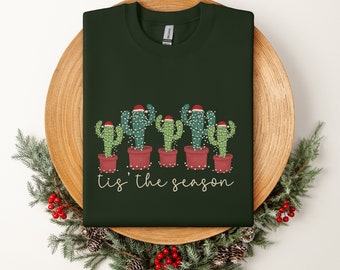 cactus sweater, cactus pullover, christmas cactus sweatshirt, cactus sweatshirt, cactus lover gift, cactus shirt, funny xmas sweater, cactus