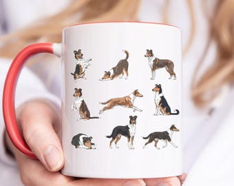 smooth collie mug, smooth collie gifts