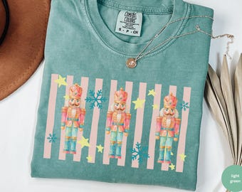 Nutcracker season ballerina shirt, Nutcracker dancer comfort colors shirt, ballerina t-shirt, dance teacher gift, holiday ballet shirt