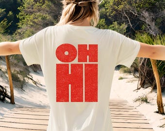 Youth Sized Oh Hi Back Print Tee