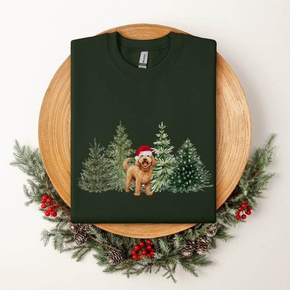 goldendoodle Christmas sweatshirt, doodle dog christmas, goldendoodle sweater, golden doodle gift, golden doodle, goldendoodle gifts, doodle