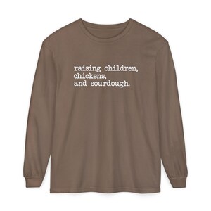 Sauerteig-Starter-T-Shirt, lustiges Sauerteig-Shirt, Gehöftgeschenk für Mutter, Huhn-T-Shirt, Brot-Shirt, lustiges Bäcker-Shirt, Geschenk für Bäcker Bild 5