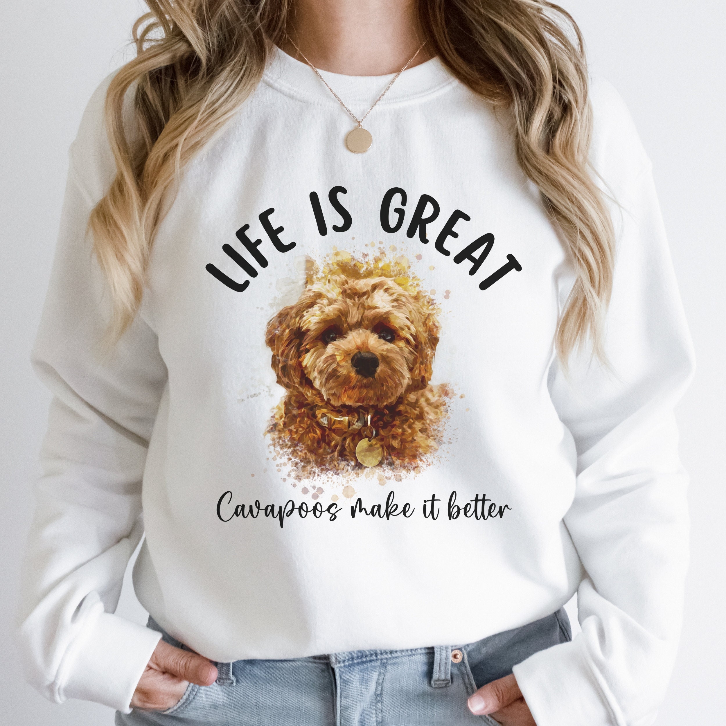Cavapoo Shirt, Cavapoo Mom, Cavapoo Sweatshirt, Cavapoo Gifts, Cavapoo ...