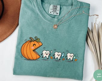 Dental Thanksgiving Shirt, Dentist Thanksgiving Tee, Fall Dental hygienist t-shirt dental office outfit dental squad tshirt cute dental gift