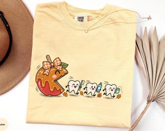 Dental Thanksgiving Shirt, Dentist Thanksgiving Tee, Fall Dental hygienist t-shirt dental office outfit dental squad tshirt cute dental gift