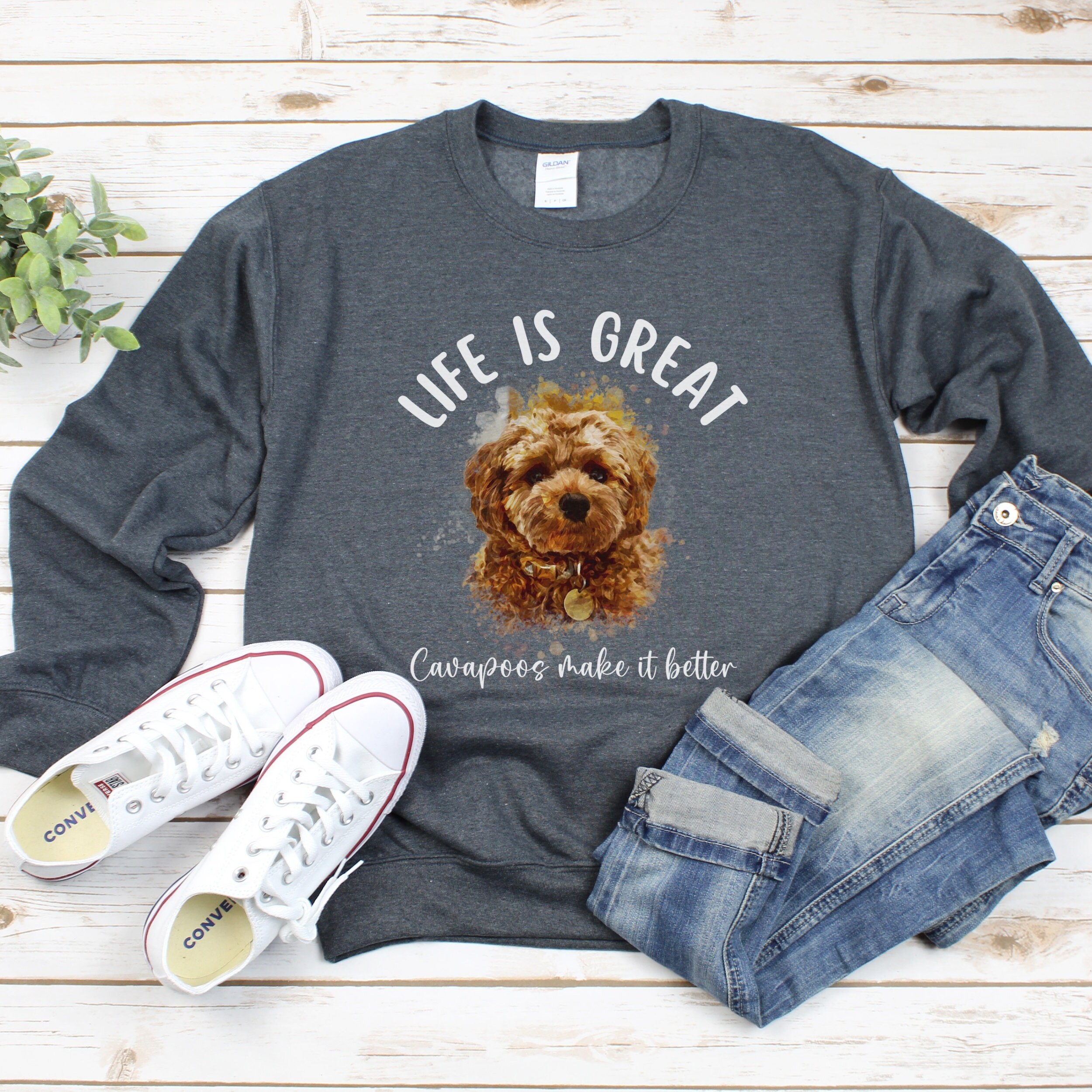 Cavapoo Shirt, Cavapoo Mom, Cavapoo Sweatshirt, Cavapoo Gifts, Cavapoo ...