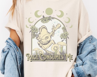 rage consumes me shirt, weird core tshirt, rage t shirts, frog meme shirt, funny frog t-shirt, mental health meme tee, dark humor tee, frogs