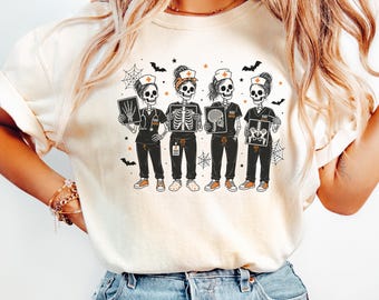 Halloween Radiology Nurse Shirt, spooky xray tshirt, RAD tech tee, Radiologist fall t-shirt, ghost nurse shirt, nurse life halloween tee