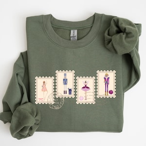 nutcracker mom shirt, nutcracker ballet sweatshirt, ballet mom sweater, ballet dance mom sweatshirt, ballet teacher shirt dance teacher gift