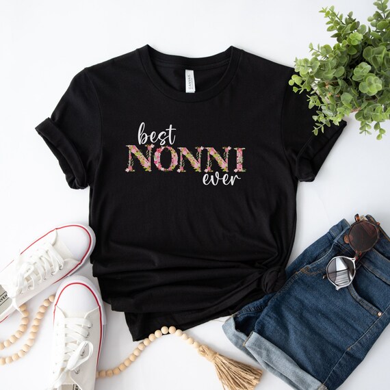 Blessed To Be Called Mom And Nonni Floral Gift Tee For Nonni T-Shirt Blessed To Be Called Mom And Nonni Floral Gift Tee For Nonni T-Shirt