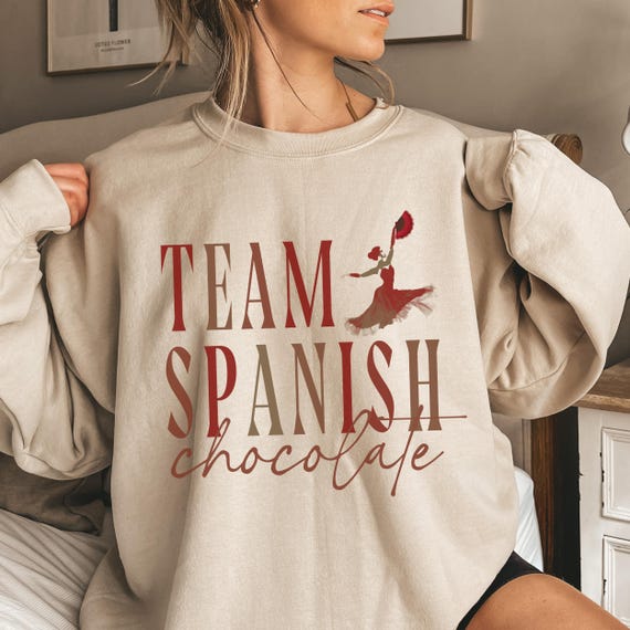 Spanish chocolate nutcracker crewneck, nutcracker sweater, nutcracker season, nutcrackers shirt nutcracker ballet sweatshirt Cute Nutcracker
