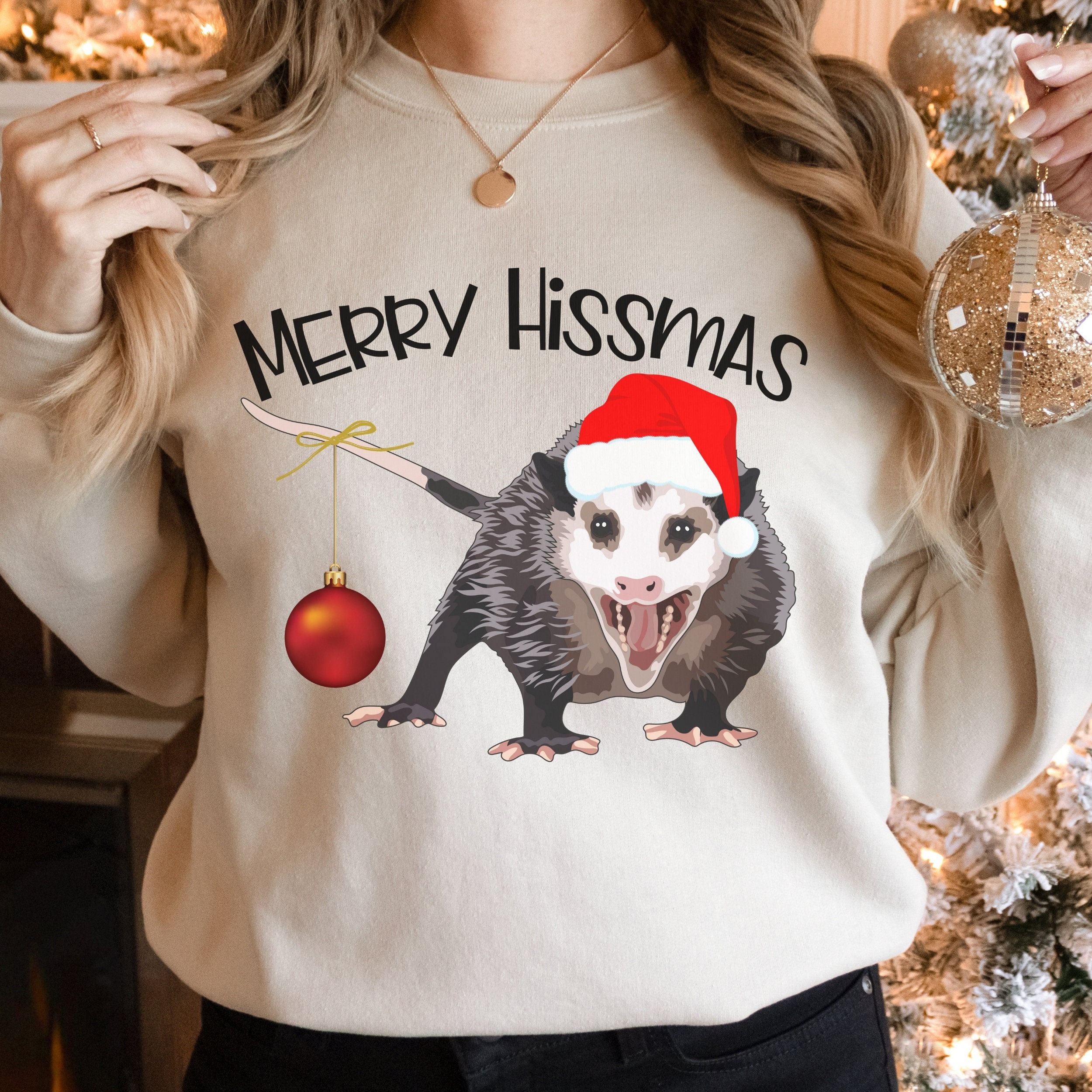 Santa Possum Possum Christmas Sweatshirt Funny Opossum Shirts Opossum Sweater Opossum Meme Shirt Opossum Sweatshirt Funny Meme Sweater Etsy Australia