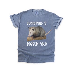 funny opossum shirt, cute opossum tee, opossum lover gift, opossum t shirt, possum t shirt, animal pun tee shirt, opossum funny animal shirt bild 6