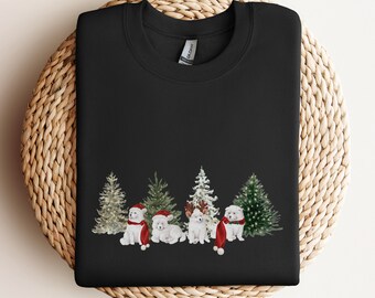 Samoyed Christmas Sweatshirt, Samoyed Christmas Shirt, Samoyed Christmas Gift, Samoyed Christmas Sweater, Christmas Dog Sweatshirt, Samoyeds