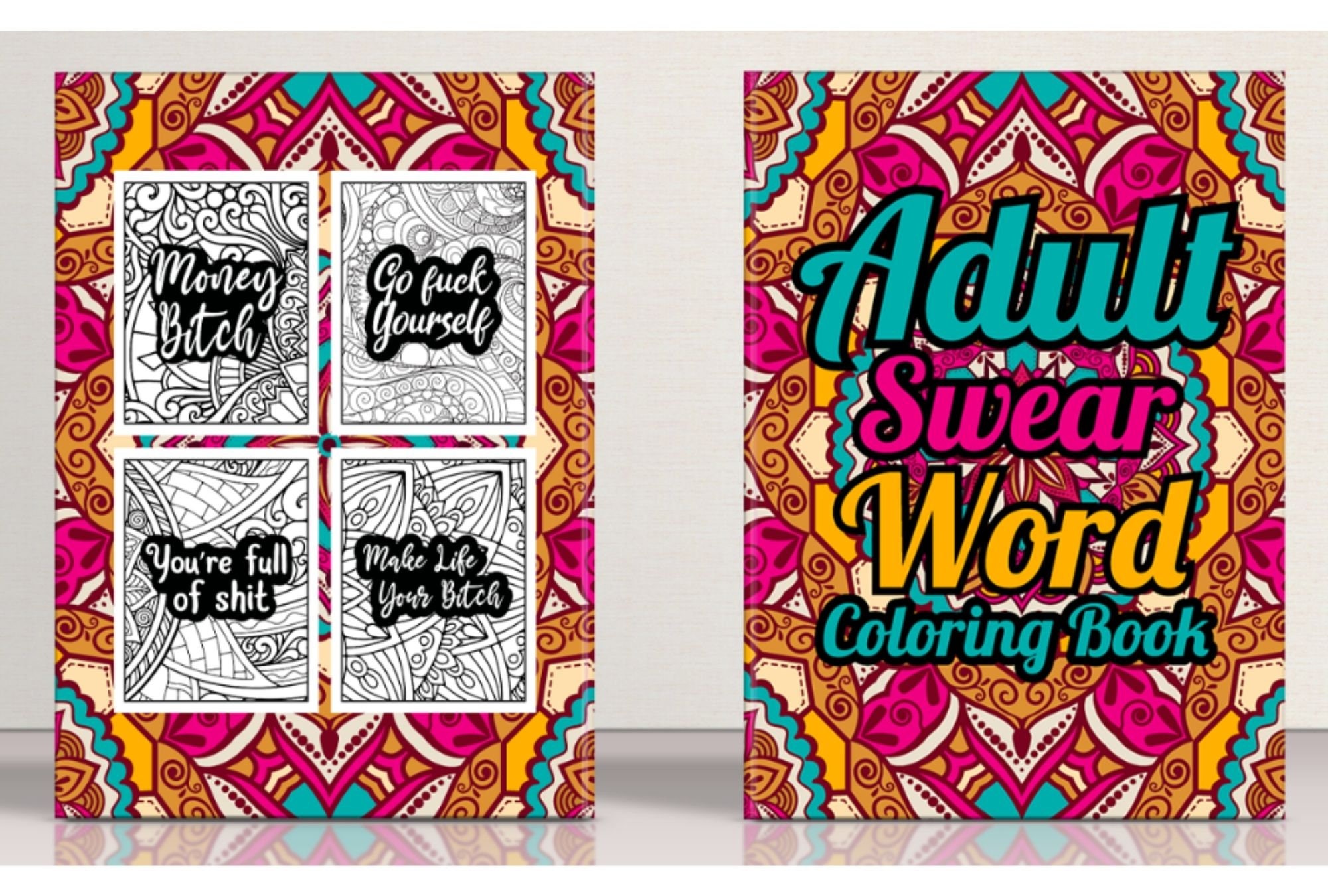 Printable Coloring Sheets, Swear Coloring Pages, Adult Coloring