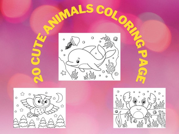 Mon petit livre de coloriage ANIMAUX: Dès 2 ans - Cahier Coloriage et  Dessin pour enfant, 50 superbes motifs d'animaux