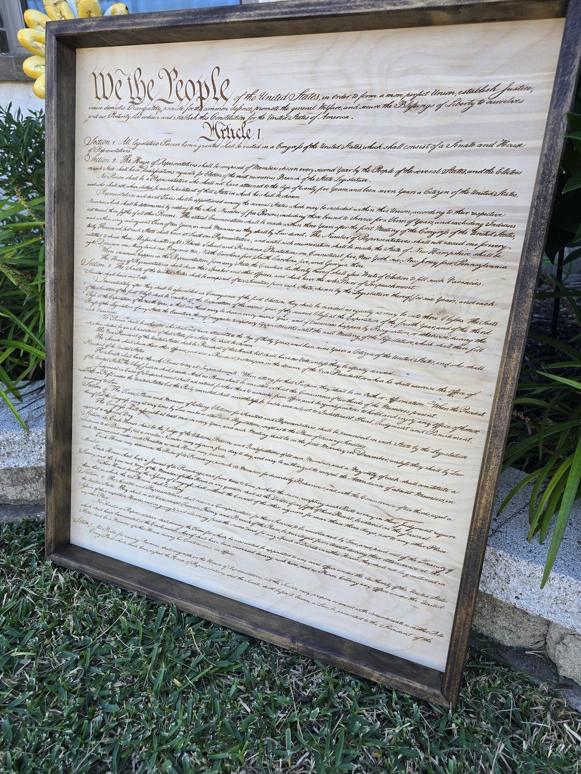 US Constitution Svg File – Historical Document Laser Engraving for ...