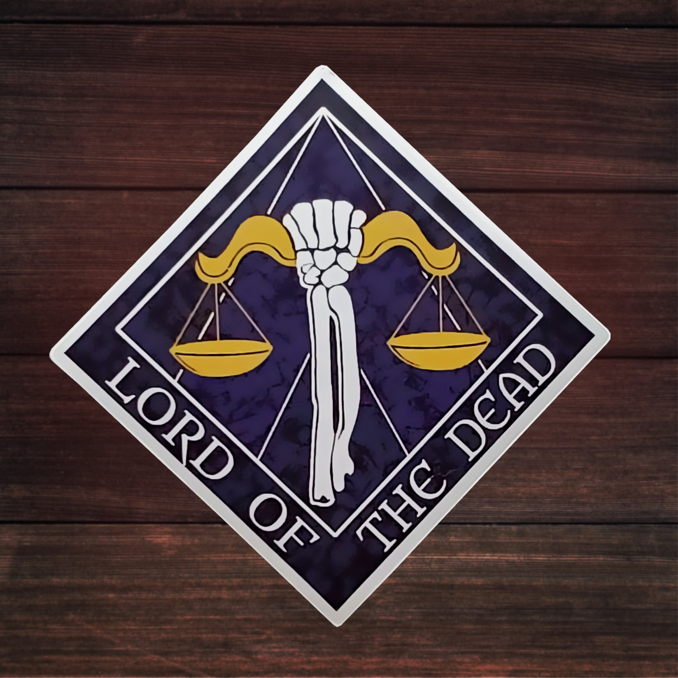 Kelemvor Sticker Cleric/paladin Dnd Deity Forgotten Realms and Baldur's ...