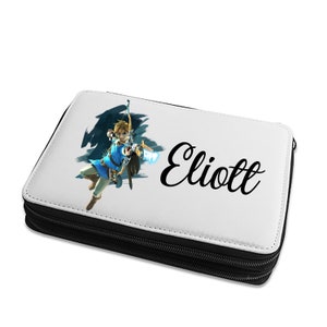 Complete Pencil Case School Customizable Birthday gift Zelda