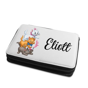 Complete Pencil Case School Customizable Aristocats Birthday Gift