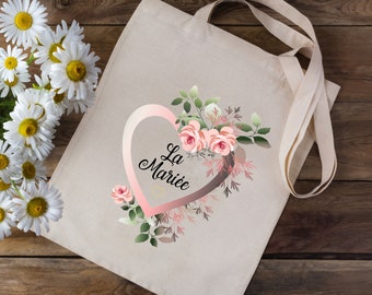 Tote Bag Sac EVJF Mariage Anniversaire Occasion Fête Personnalisable