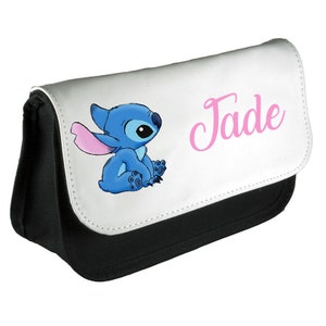 Stitch Personalized School Pencil Case