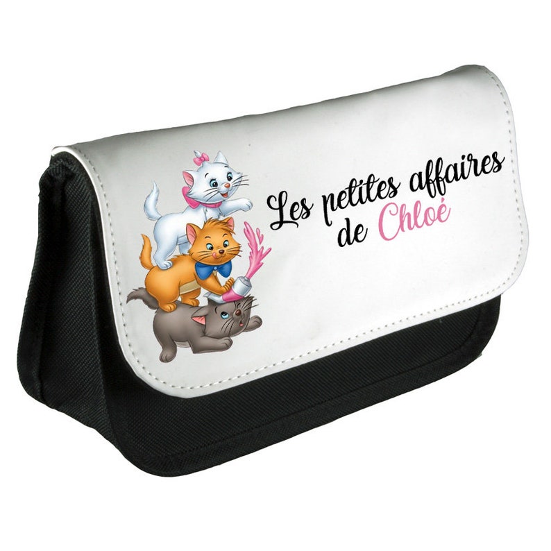 Trousse Personnalisée Ecole Crayon Aristochat image 1