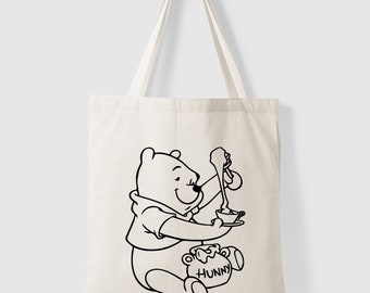 Winnie the Pooh School Bag Tote Bag