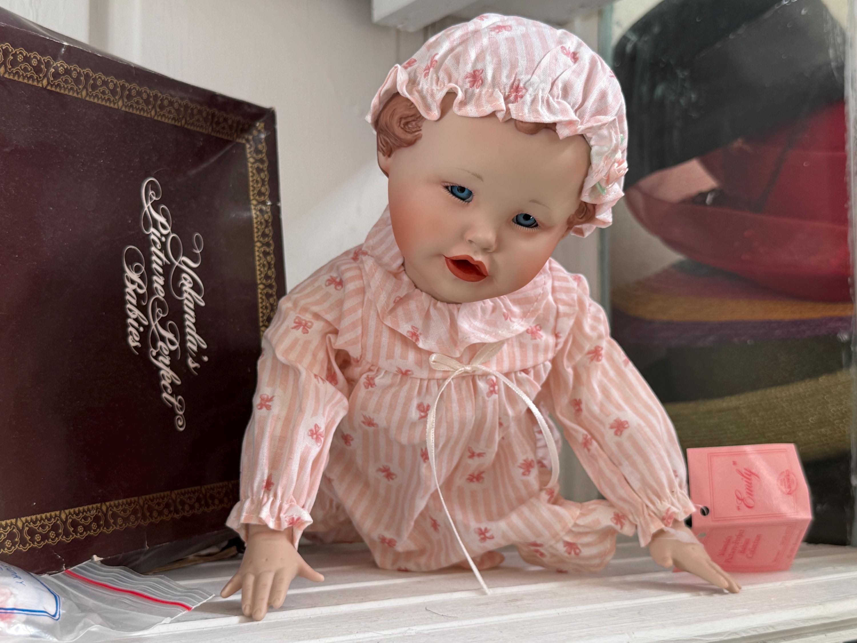 Crawling Porcelain Doll - Etsy