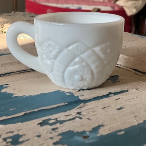 Vintage Concord Milk Glass Punch Cup by MCKEE