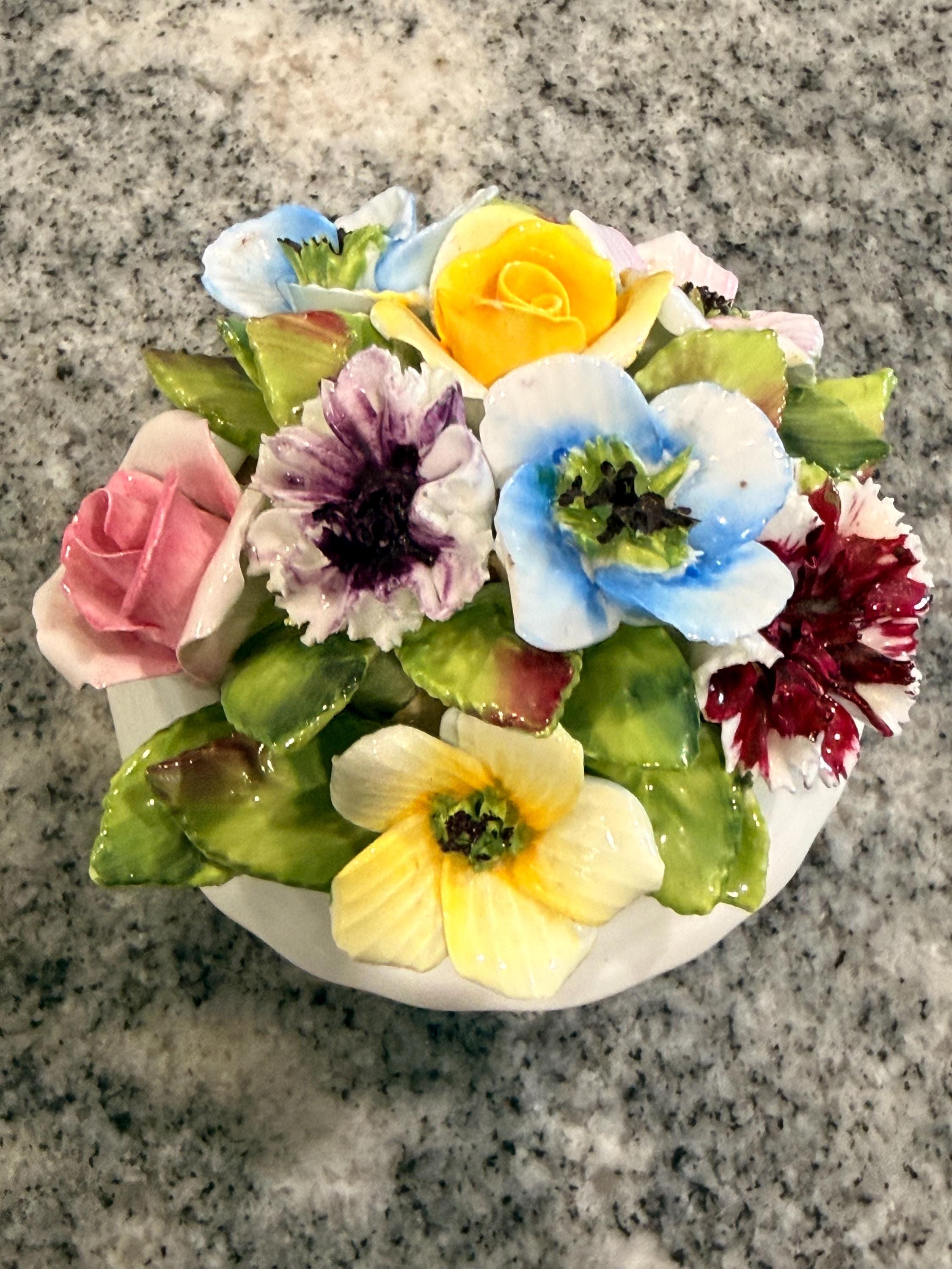 Coalport Figurine Flowers - Etsy