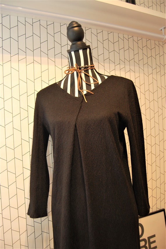 Escada women black designer dress casual formal m… - image 3