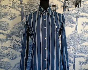 Ralph Lauren Striped Cotton Women's Shirt Size Medium or Large